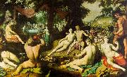 Cornelisz van Haarlem The Wedding of Peleus and Thetis painting
